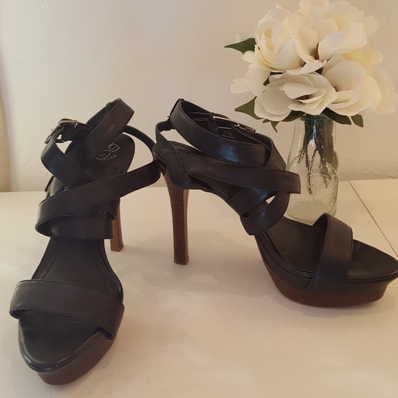 BCBG Generation Leather Stiletto Sandal - Picture 5 of 7